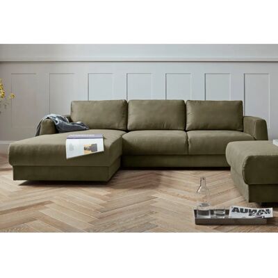 Nordic Interior Hobro L-Form Sofa - Mikrofaserlederoptik - Modernes skandinavisches Design Nordic Interior Hobro L-Form Sofa - Mikrofaserlederoptik - Modernes skandinavisches Design