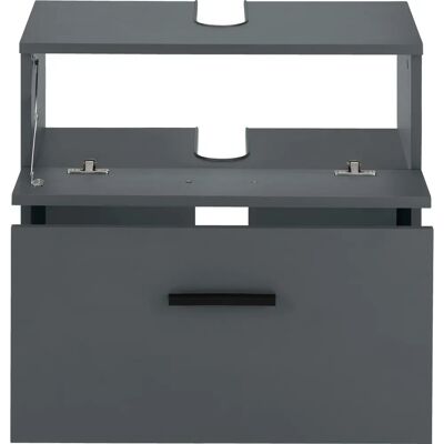 INOSIGN Skara Badezimmer Unterschrank - 60x55x35cm, Anthrazit INOSIGN Skara Badezimmer Unterschrank - 60x55x35cm, Anthrazit
