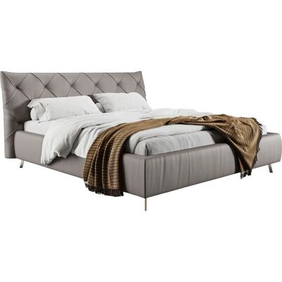 PLACES OF STYLE Elloree - Polsterbett mit NaturLEDER - Modernes Design PLACES OF STYLE Elloree - Polsterbett mit NaturLEDER - Modernes Design
