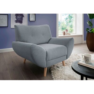 Home Affaire Basta Hellblau Sessel - Sofa Home Affaire Basta Hellblau Sessel - Sofa