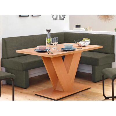 HOME AFFAIRE Nils Eckbank - FSC Massivholz Microfaser HOME AFFAIRE Nils Eckbank - FSC Massivholz Microfaser