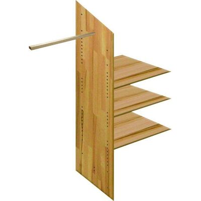 Home Affaire Modesty Beiger Massivholzwand - Inneneinteilung Home Affaire Modesty Beiger Massivholzwand - Inneneinteilung