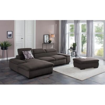 HOME AFFAIRE Alberto L-Form Sofa - Microfaser Lederoptik, Recamiere links, mit Bettfunktion HOME AFFAIRE Alberto L-Form Sofa - Microfaser Lederoptik, Recamiere links, mit Bettfunktion