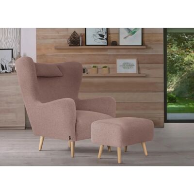 HOME AFFAIRE Telford Pink Sessel - Armchair HOME AFFAIRE Telford Pink Sessel - Armchair
