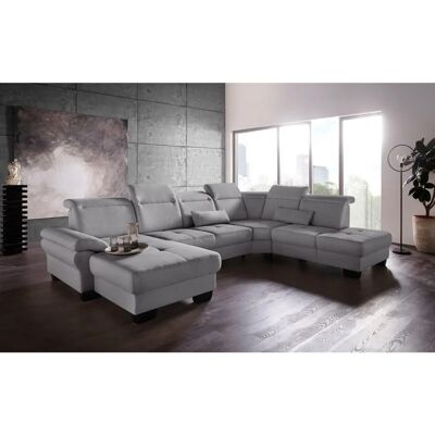 Places of Style Cornwall U-Form Sofa - Mikrofaser-Ecksofa Places of Style Cornwall U-Form Sofa - Mikrofaser-Ecksofa