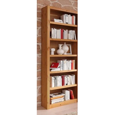 HOME AFFAIRE Bergen Regal - 6 offene Fächer, Beige, 81x213x27cm HOME AFFAIRE Bergen Regal - 6 offene Fächer, Beige, 81x213x27cm