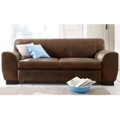 Home Affaire Nika Sofa - Mikrofaser, Braun, 3-Sitzer, 2-Sitzer Home Affaire Nika Sofa - Mikrofaser, Braun, 3-Sitzer, 2-Sitzer