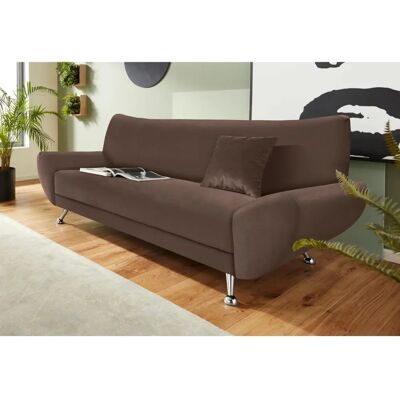 INOSIGN Saltare 3-Sitzer Sofa - Modern, Dunkelbraun, Microfaser INOSIGN Saltare 3-Sitzer Sofa - Modern, Dunkelbraun, Microfaser