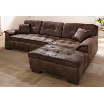 HOME AFFAIRE Bergen Ecksofa - Microfaser - 267cm - Landhausstil HOME AFFAIRE Bergen Ecksofa - Microfaser - 267cm - Landhausstil