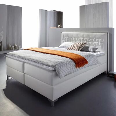 INOSIGN Coos Boxspringbett - Stilvoll mit 7-Zonen-Matratze INOSIGN Coos Boxspringbett - Stilvoll mit 7-Zonen-Matratze