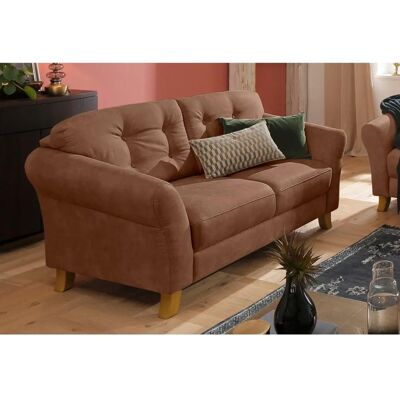Home affaire Trondheim Cognac Mikrofasersofa - 2-Sitzer Home affaire Trondheim Cognac Mikrofasersofa - 2-Sitzer