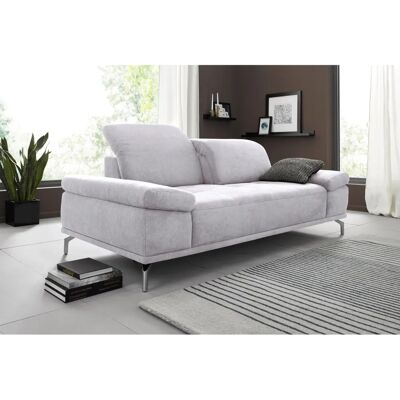 Places of Style Caluna Silber 3-Sitzer - Sofa Places of Style Caluna Silber 3-Sitzer - Sofa