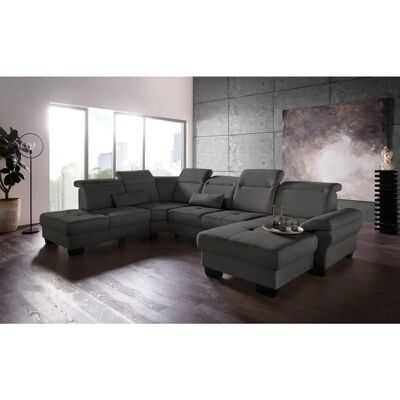 PLACES OF STYLE Cornwall U-Form Microfaser-Sofa - Sofa PLACES OF STYLE Cornwall U-Form Microfaser-Sofa - Sofa