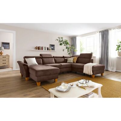 Home Affaire Conville U-Form Sofa - Microfaser Vintage - 7,5 Sitze Home Affaire Conville U-Form Sofa - Microfaser Vintage - 7,5 Sitze
