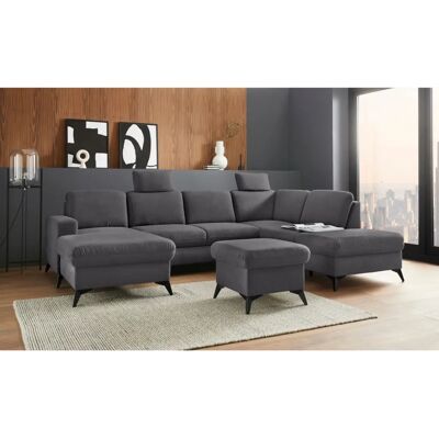 Places of Style Lolland U-Form Sofa - U-förmiges Sofa mit Bettfunktion Places of Style Lolland U-Form Sofa - U-förmiges Sofa mit Bettfunktion