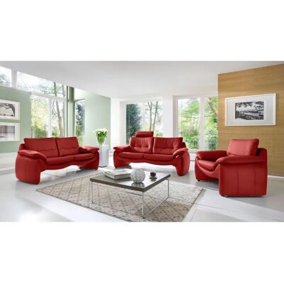 PLACES OF STYLE Luna525 Rotes 2-Sitzer Sofa - Sofas PLACES OF STYLE Luna525 Rotes 2-Sitzer Sofa - Sofas