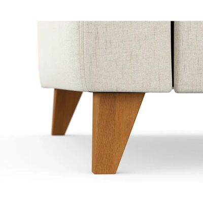 HOME AFFAIRE Trelleborg L-Form Sofa - Ecksofa, Beige, 252cm HOME AFFAIRE Trelleborg L-Form Sofa - Ecksofa, Beige, 252cm