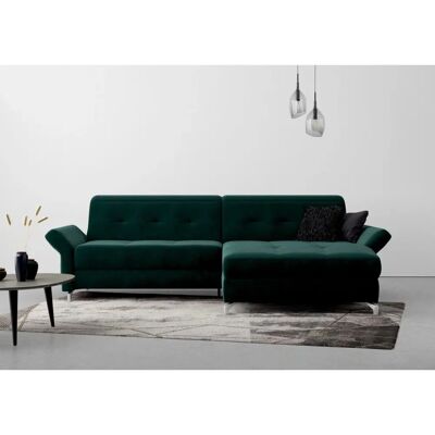 INOSIGN Maredo L-Form Sofa - 284x89x179cm, Samtoptik INOSIGN Maredo L-Form Sofa - 284x89x179cm, Samtoptik