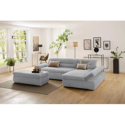 INOSIGN Avesa L-Form Sofa - Weiche Struktur, Rechter Longchair - Sofa INOSIGN Avesa L-Form Sofa - Weiche Struktur, Rechter Longchair - Sofa
