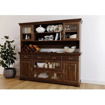 Home Affaire Rügen Sideboard - Massivholz, Verstellbare Einlegeböden, Hergestellt in Europa Home Affaire Rügen Sideboard - Massivholz, Verstellbare Einlegeböden, Hergestellt in Europa