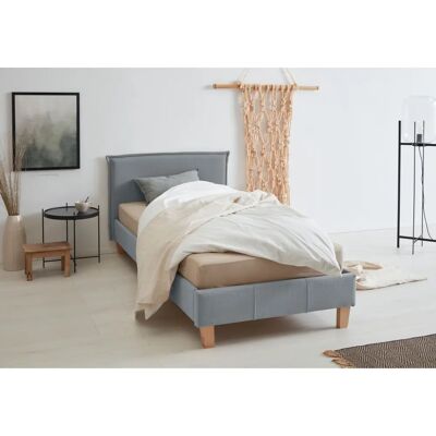 OTTO PRODUCTS Heddi Bett - Modern-minimalistisch, Blau, 90x200cm - Bett OTTO PRODUCTS Heddi Bett - Modern-minimalistisch, Blau, 90x200cm - Bett