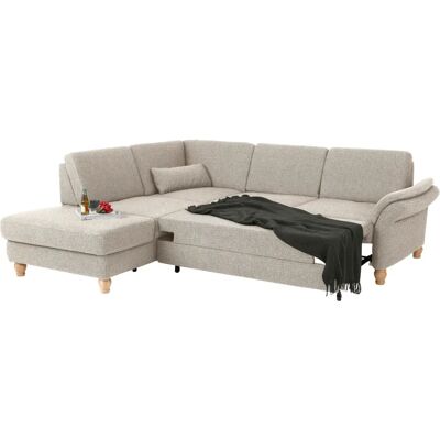 HOME AFFAIRE Palace L-Form Sofa - 259x89x225 cm - Stauraum & Bettfunktion HOME AFFAIRE Palace L-Form Sofa - 259x89x225 cm - Stauraum & Bettfunktion