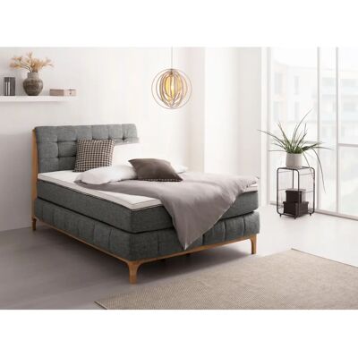 OTTO PRODUCTS Jelle Silber Boxspringbett OTTO PRODUCTS Jelle Silber Boxspringbett