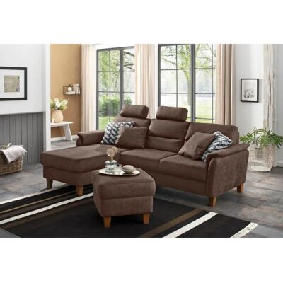 HOME AFFAIRE Palmera L-Form Sofa - Microfaser Lederoptik HOME AFFAIRE Palmera L-Form Sofa - Microfaser Lederoptik