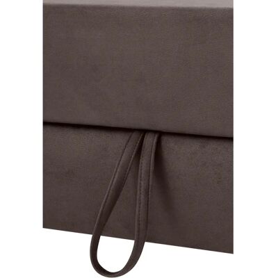 HOME AFFAIRE Palmera L-Form Sofa - Microfaser, Braun HOME AFFAIRE Palmera L-Form Sofa - Microfaser, Braun