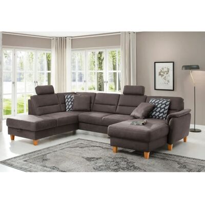 Home Affaire Palmera U-Form Sofa-Set - Microfaser Lederoptik Home Affaire Palmera U-Form Sofa-Set - Microfaser Lederoptik