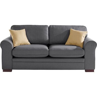 HOME AFFAIRE Broughton Weiches Graues Sofa - 2-Sitzer HOME AFFAIRE Broughton Weiches Graues Sofa - 2-Sitzer