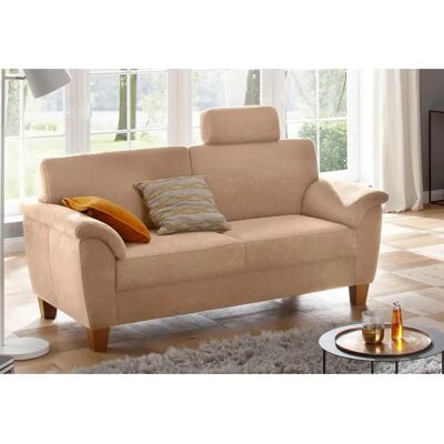 Home affaire Alta 3-Sitzer Sofa - Mikrofaser Braun - Stilvoll & Bequem Home affaire Alta 3-Sitzer Sofa - Mikrofaser Braun - Stilvoll & Bequem
