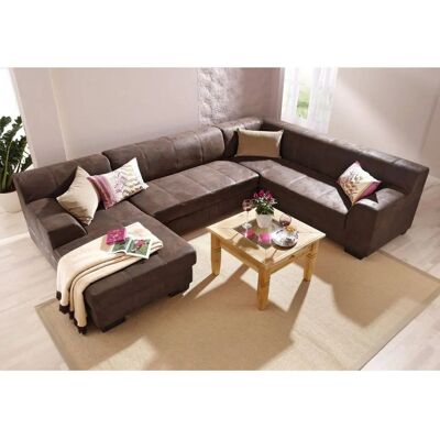 HOME AFFAIRE Falk U-Form Sofa - U-förmige Sitzgarnitur mit Bettfunktion HOME AFFAIRE Falk U-Form Sofa - U-förmige Sitzgarnitur mit Bettfunktion