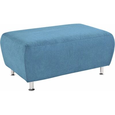 PLACES OF STYLE Manhattan Blauer Bezug Hocker PLACES OF STYLE Manhattan Blauer Bezug Hocker