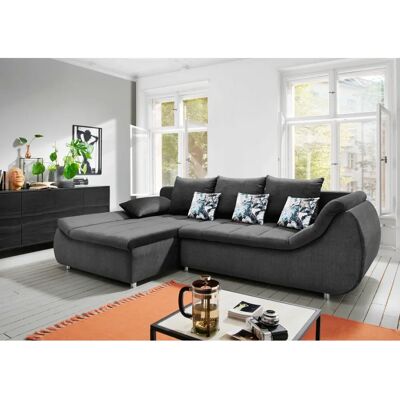 INOSIGN Imola L-Form Velourssofa - Sofa INOSIGN Imola L-Form Velourssofa - Sofa