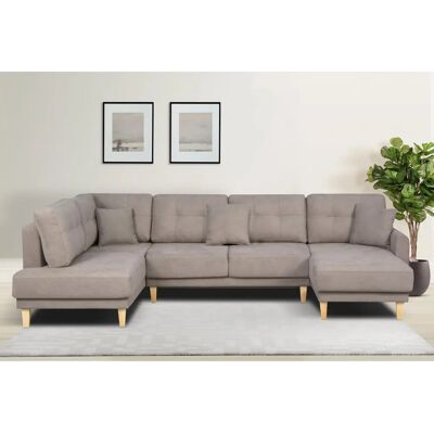 HOME AFFAIRE Triplo U-Form Sofa - U-förmiger Schlafsofa HOME AFFAIRE Triplo U-Form Sofa - U-förmiger Schlafsofa