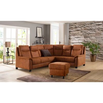 Home Affaire Boccaccio L-Form Couch - Vintage Mikrofaser Home Affaire Boccaccio L-Form Couch - Vintage Mikrofaser