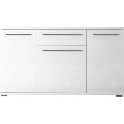 Places of Style Piano Weiß Hochglanz Sideboard - Sideboard Places of Style Piano Weiß Hochglanz Sideboard - Sideboard