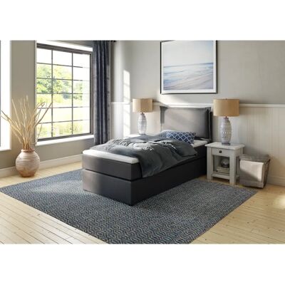 HOME AFFAIRE Lysann - Boxspringbett, grau - 107x215cm HOME AFFAIRE Lysann - Boxspringbett, grau - 107x215cm