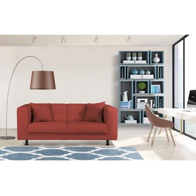 INOSIGN Bengo 2-Sitzer Sofa - Kunstleder - Rot INOSIGN Bengo 2-Sitzer Sofa - Kunstleder - Rot
