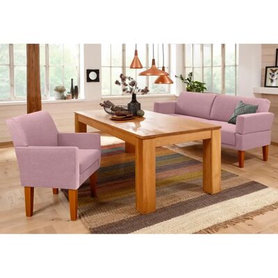 HOME AFFAIRE Fehmarn 3-Sitzer Rosa Sofa - Sofa HOME AFFAIRE Fehmarn 3-Sitzer Rosa Sofa - Sofa