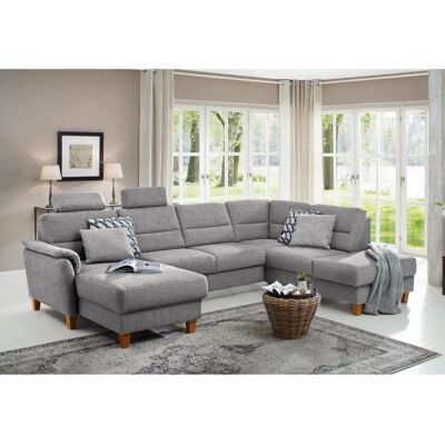 HOME AFFAIRE Palmera U-Form Sofa - U-Form, Microfaser, Ottomane, Bettfunktion HOME AFFAIRE Palmera U-Form Sofa - U-Form, Microfaser, Ottomane, Bettfunktion