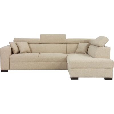 Home Affaire Tulio Beiges Ecksofa - L-Form, Ottomane rechts, ohne Bettfunktion Home Affaire Tulio Beiges Ecksofa - L-Form, Ottomane rechts, ohne Bettfunktion