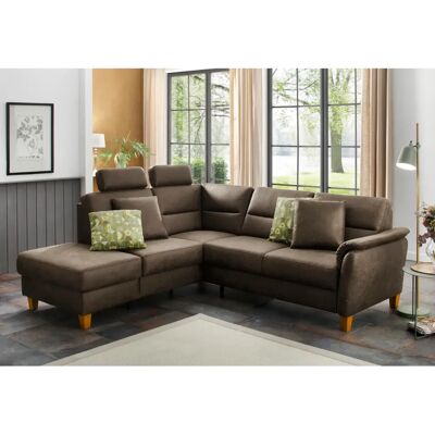 Home Affaire Palmera L-Form Sofa - Microfaser Lederoptik Home Affaire Palmera L-Form Sofa - Microfaser Lederoptik