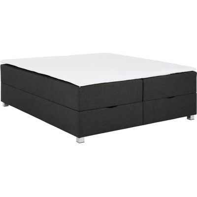 INOSIGN Alexis Boxspringbett - 160x200cm, anthrazit, H2, ohne Kopfteil INOSIGN Alexis Boxspringbett - 160x200cm, anthrazit, H2, ohne Kopfteil
