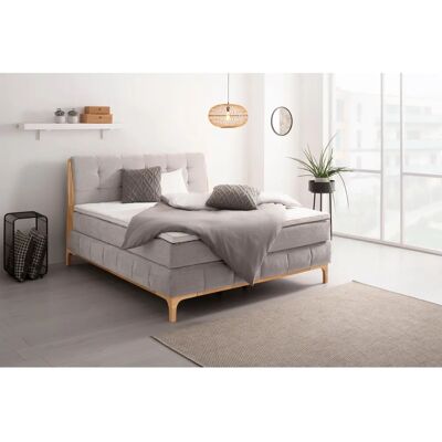 OTTO PRODUCTS Jelle Silber Boxspringbett - 180x200cm, Premium Chenille Topper OTTO PRODUCTS Jelle Silber Boxspringbett - 180x200cm, Premium Chenille Topper