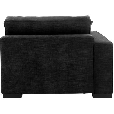 Guido Maria Kretschmer Skara Modularsofa - Grau Samtvelours, Armlehne links Guido Maria Kretschmer Skara Modularsofa - Grau Samtvelours, Armlehne links