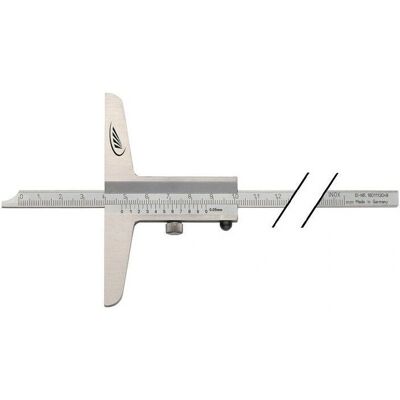 Helios Preisser Tiefenmessschieber - 500mm, 12x4mm oder 20x5mm, DIN 862 Helios Preisser Tiefenmessschieber - 500mm, 12x4mm oder 20x5mm, DIN 862