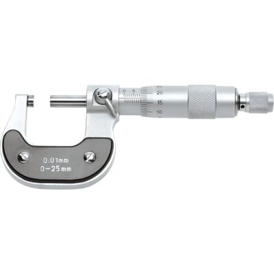 Horex 2304510 Stahl-Mikrometer 0-25mm - Außen, 0,01mm Horex 2304510 Stahl-Mikrometer 0-25mm - Außen, 0,01mm
