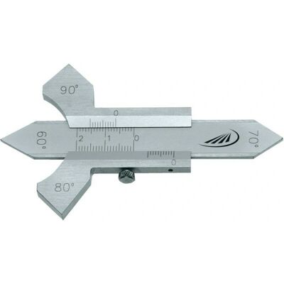 Helios Preisser - Medidor de soldadura calibrado - DIN 862, Acero inoxidable Helios Preisser - Medidor de soldadura calibrado - DIN 862, Acero inoxidable